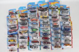 Hot Wheels - 50 x unopened carded Hot Wheels models including 32 Ford # FJW69-D5C6,