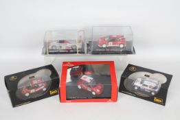 Ixo - Norev - Altaya - 5 x boxed competition cars including Jimmy McRae MG Metro 6R4 # RAC006,