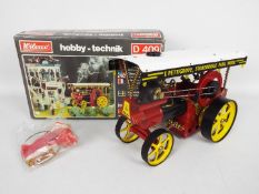 Wilesco - A boxed Wilesco Hobby Technik Dampftraktor showman's engine # D409.