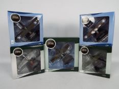 Oxford - 5 x boxed WWI & WWII aircraft models in 1:72 scale from the Front Line Fighters series