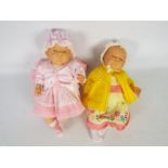 Berjusa - Two unboxed Berjusa vinyl 'new born baby' dolls.