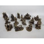 The Tudor Mint - Myth And Magic - 14 x unboxed figures including Gandalf, The Skull Holder # 3161,