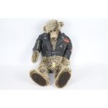 Judy Taylor - Harley Davidson - A large hand made bear by Judy Taylor,