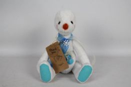 Bearmore Bears - A hand made fully jointed Snowman by Bearmore Bears.