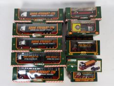 Corgi - 10 diecast vehicles in various scales all in the famous 'Eddie Stobart Ltd.' livery.