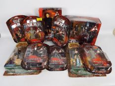 Playmates - Eidos - 10 x carded Tomb Raider figures including Lara Croft,