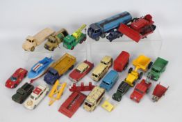 Dinky Toys, Matchbox, Corgi, Budgie - A collection of unboxed diecast vehicles.