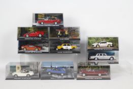 Universal Hobbies / GE Fabbri - 10 boxed diecast model vehicles from 'The James Bond Car