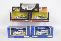 Corgi - Ixo - 5 x boxed Ford Focus WRC models including Ixo New Zealand 2001 Rally,