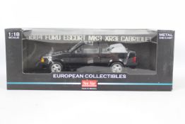 Sun Star - A rare boxed 1:18 scale 1984 Ford Escort XR3i Cabriolet in black # 4992R.