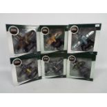 Oxford - 6 x boxed WWII aircraft models in 1:72 scale from the Front Line Fighters series including
