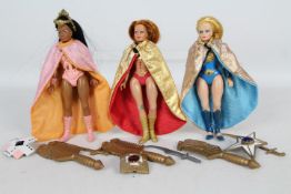 Galoob, Golden Girl - A trio of vintage , loose Golden Girl action figures by Galoob.