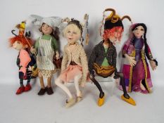 Anns Creations - 5 x hand made dolls by Anns Creations,