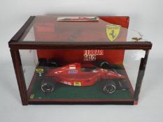 Tamiya - A built vintage 1:12 'Big Scale Series' plastic model kit #25 by Tamiya of a Ferrari 641/2