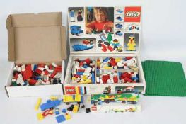 Lego - 2 x vintage boxed sets # 30 House and vehicles and # 692 Lorry and trailer.