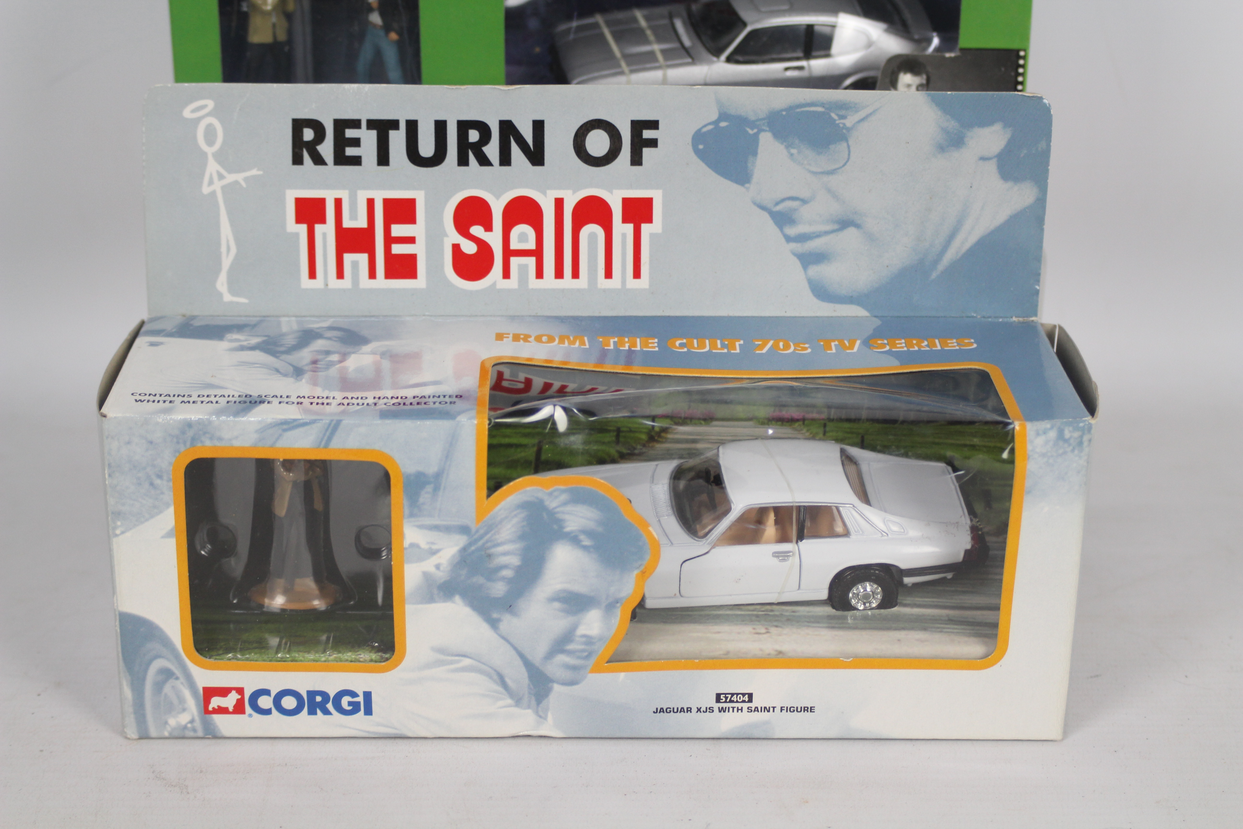 Corgi - 2 x TV car sets in 1:36 scale, The Saint Jaguar XJS and The Professionals Ford Capri. - Image 2 of 3