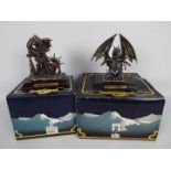 The Tudor Mint - Myth And Magic - 2 x large boxed figures,