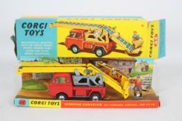 Corgi Toys - A boxed Corgi Toys #64 Working Conveyor on Forward Control Jeep FC-150.