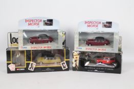 Corgi - 4 x TV cars in 1:43 scale, Fawlty Towers Austin 1300 # 00802,