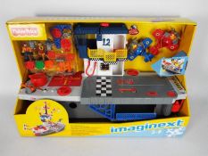 Fisher Price - A discontinued Imaginext Sky racers 2010 aircraft carrier.