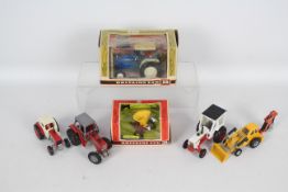 Britains, Corgi, Yaxon, Dinky, Other - A collection of diecast farming vehicles and implements,