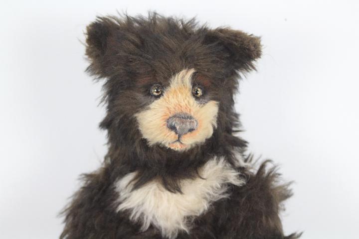 Unnamed - A vintage Grizzly Bear with jointed limbs and a stitched nose. - Image 2 of 4