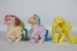 My Little Pony, Hasbro - Three loose My Little Pony G1,Ponies.