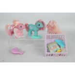 My Little Pony, Hasbro - Three loose My Little Pony G1, Year 3 / Year 4, Baby Ponies.