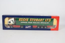 Tekno - A boxed 1:50 scale Tekno #50 'The British Collection' ERF Curtainside 'Eddie Stobart Ltd.'.