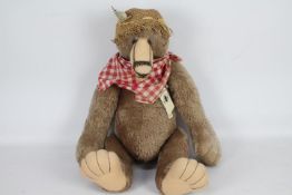 Brodie Bears - A large mohair fully jointed bear by Alison Morton for Brodie Bears in Scotland.
