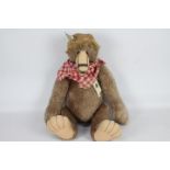 Brodie Bears - A large mohair fully jointed bear by Alison Morton for Brodie Bears in Scotland.