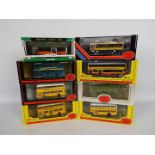 EFE - Model Bus Evolution - 8 x boxed bus models in 1:76 scale mostly relating to Hong Kong,