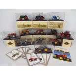 Atlas Editions - 12 x boxed Atlas Edition tractor models including a 1956 Landini L 55,