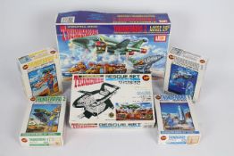 IMAI, A bundle of Gerry Anderson seven boxed vintage plastic model kits from IMAI.