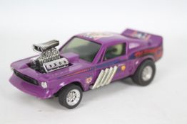 Scalextric, Exin - An unboxed Spanish made Scalextric #4049 Ford-Mustang Dragster.