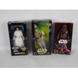 Star wars, Kenner, Hasbro - Three boxed 12 inch Star Wars action figures.