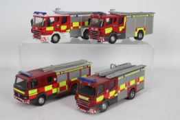 Fire Brigade Models - 4 x unboxed metal