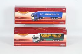 Corgi - Two boxed Corgi 'Hauliers of Ren