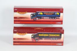 Corgi - Two boxed Corgi 'Hauliers of Ren