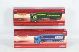 Corgi - Two boxed Corgi 'Hauliers of Ren