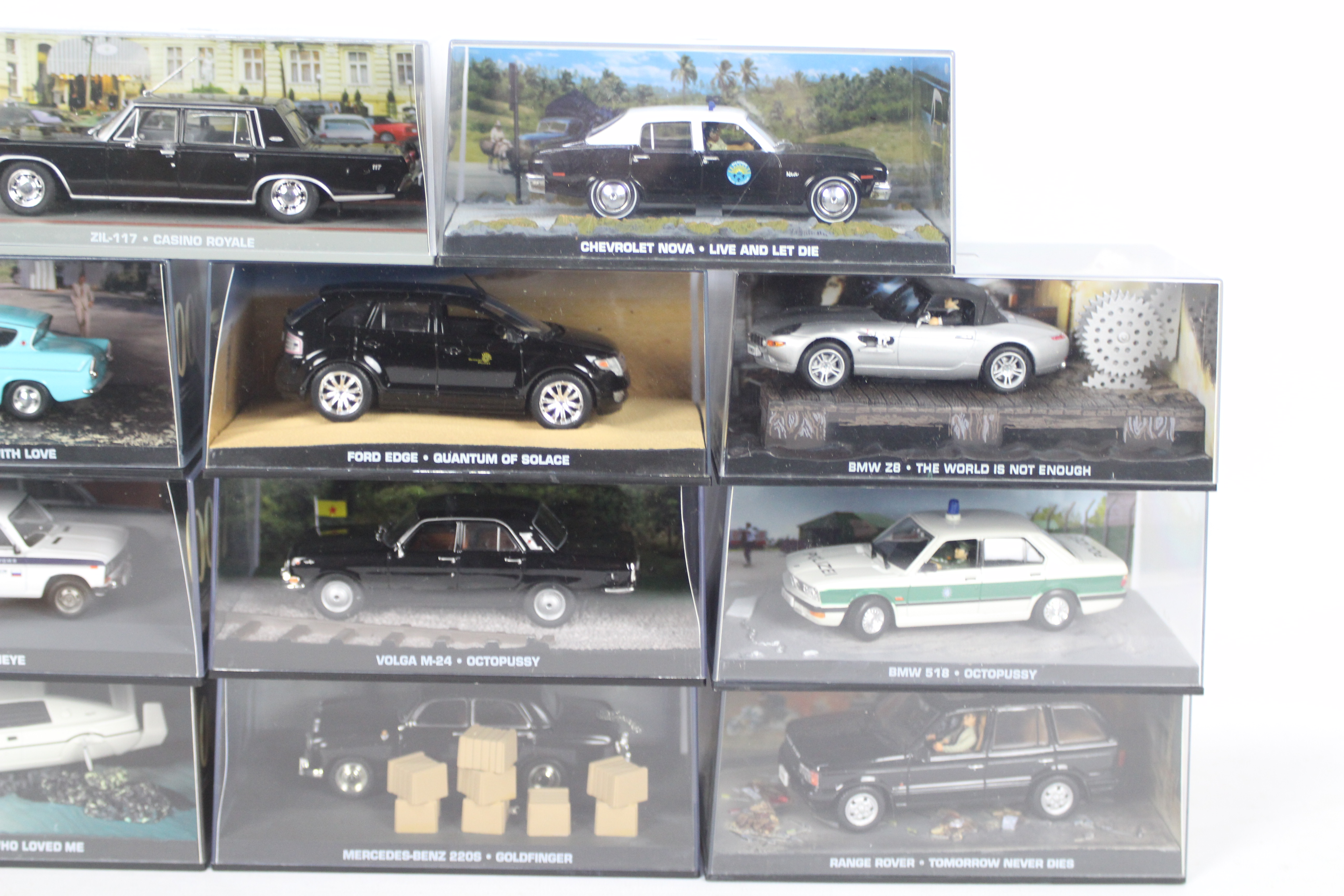 Universal Hobbies / GE Fabbri - 11 boxed diecast model vehicles from 'The James Bond Car - Image 3 of 3