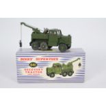 Dinky - A boxed Military Recovery Tractor with windows # 661.