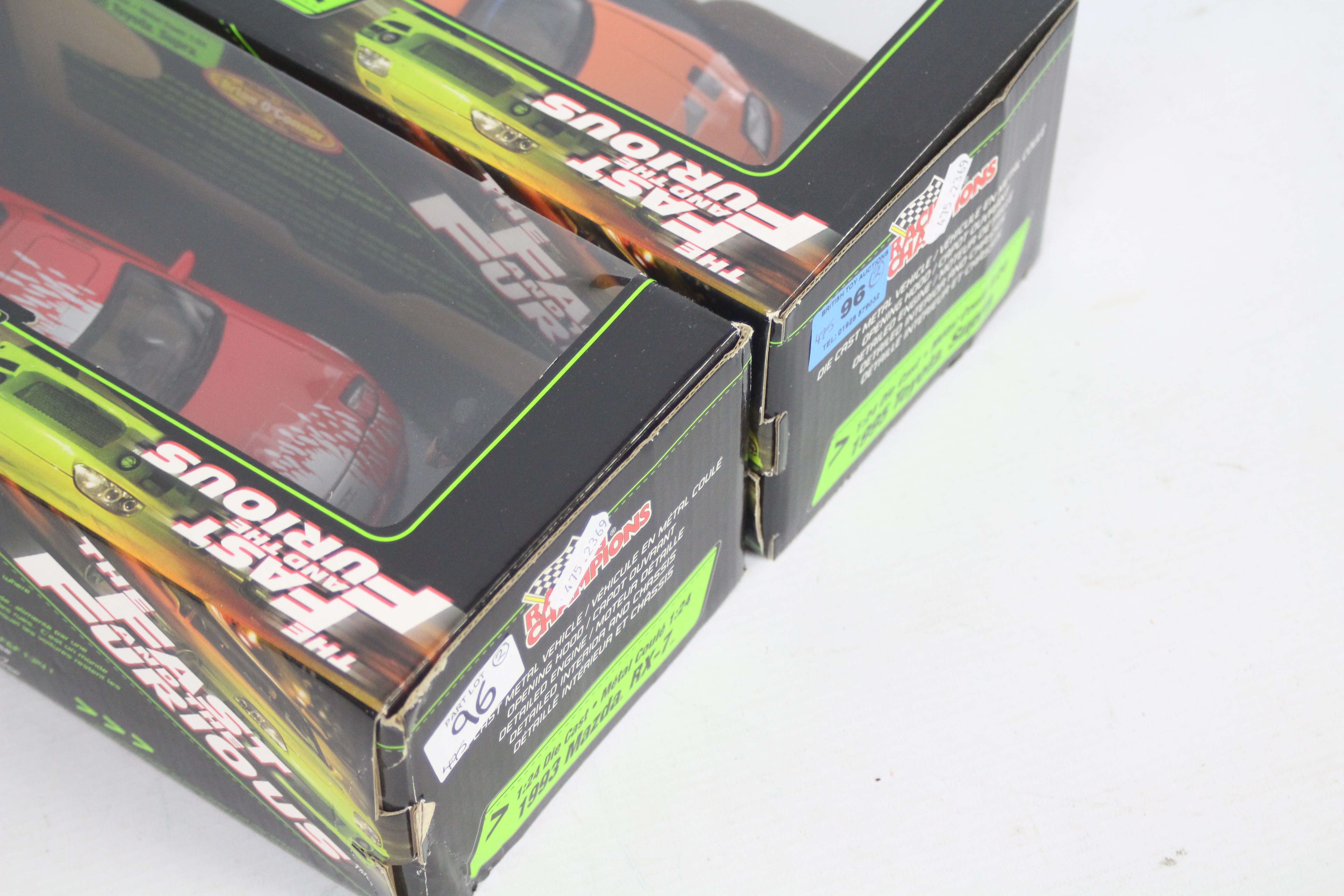 Racing Champions / Ertl - Two boxed 1:24 scale 'Fast & Furious' diecast model cars. - Image 3 of 3