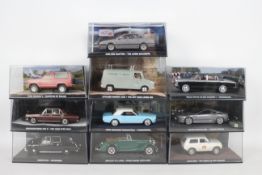 Universal Hobbies / GE Fabbri - 10 boxed diecast model vehicles from 'The James Bond Car