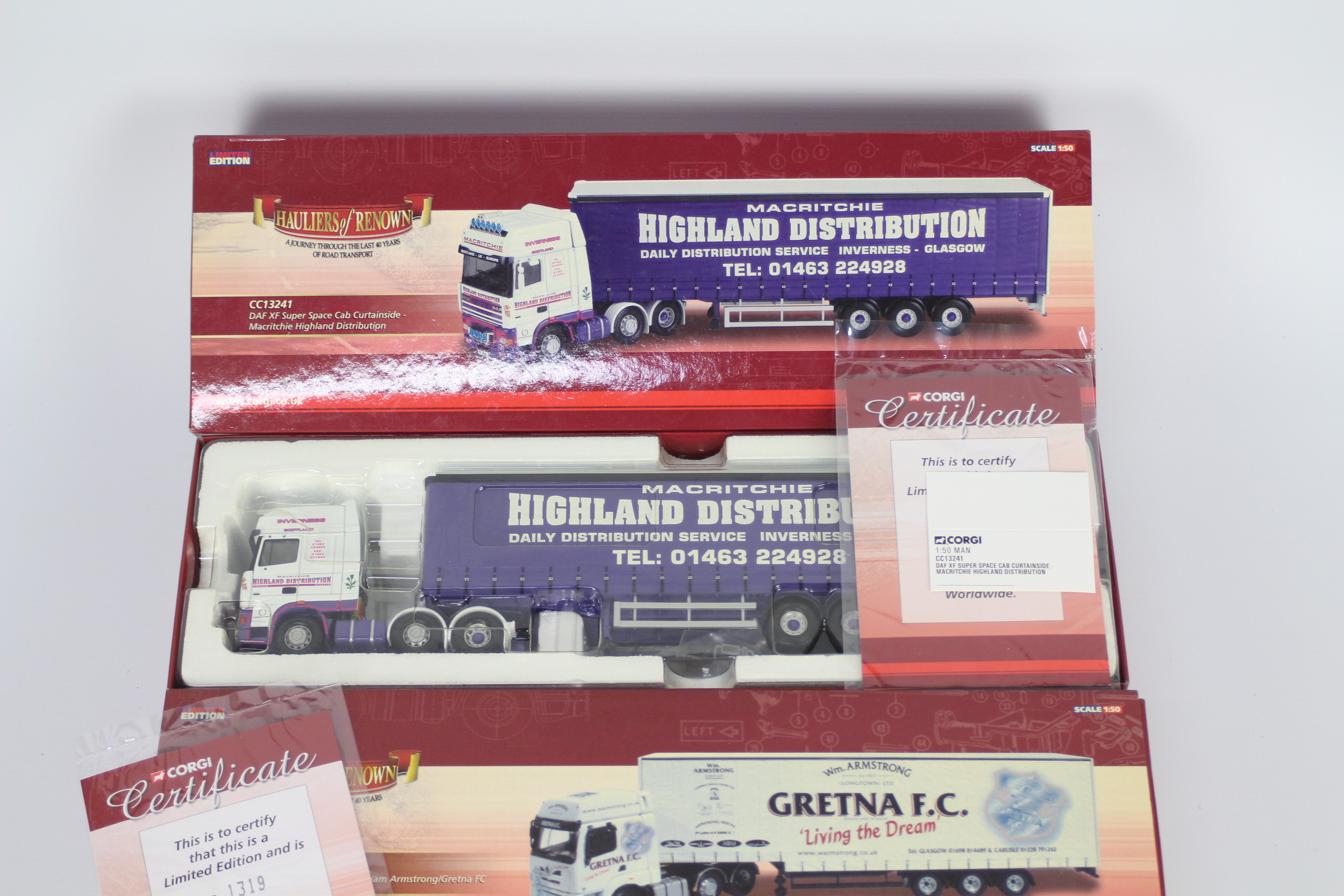 Corgi - Hauliers Of Renown - 2 x boxed limited edition trucks, - Image 3 of 3