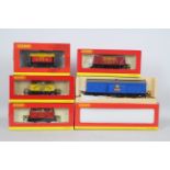 Hornby - A rake of 5 boxed Hornby OO Annual / Special Issue OO gauge wagons.