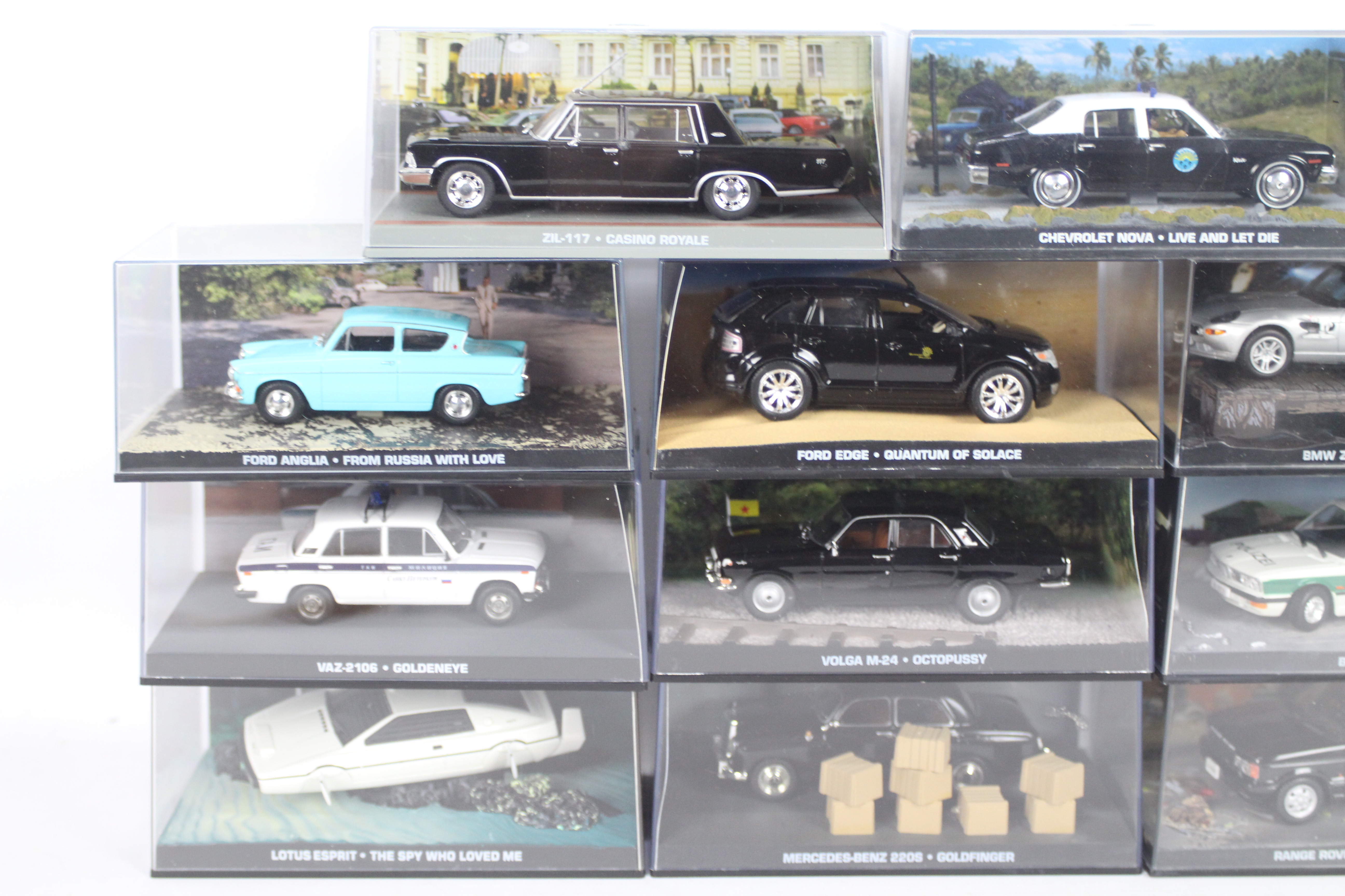 Universal Hobbies / GE Fabbri - 11 boxed diecast model vehicles from 'The James Bond Car - Image 2 of 3