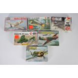 Airfix, Revell - Six boxed 1:72 scale plastic military aircraft kits.