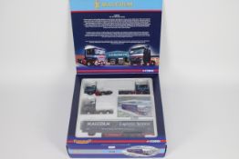 Corgi - Hauliers Of Renown - A boxed limited edition Malcolm Logistics set with three tractor units