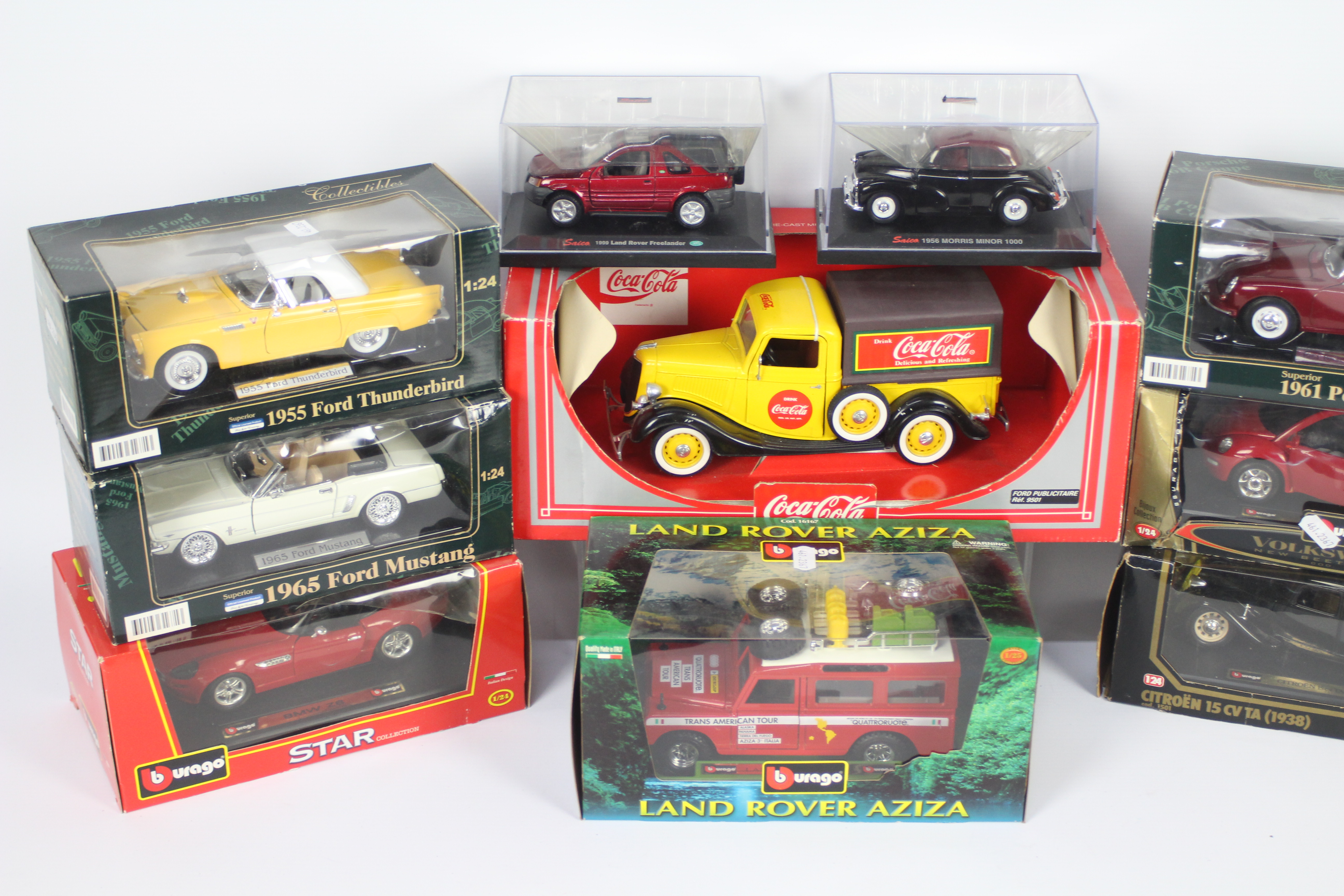 Bburago - Saico - Solido - 10 x boxed models in several scales including Saico Land Rover - Image 2 of 3